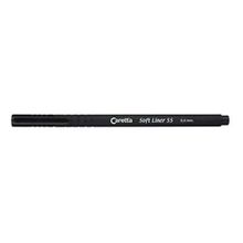 Caretta Mavi Siyah Soft Liner 55 Keçeli Kalem