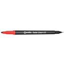 Caretta Softliner 0.4 mm Kırmızı Keçeli Kalem