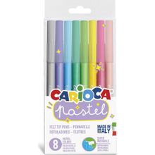 Carioca 43032 Pastel 8'li Süper Yıkanabilir Keçeli Kalem