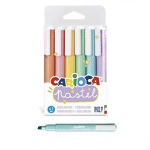 Carioca Pastel 6'lı Marker