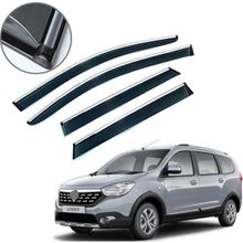 Carmind Dacia Lodgy 2013 Sonrası 4'lü Krom Çıtalı Cam Rüzgarlığı