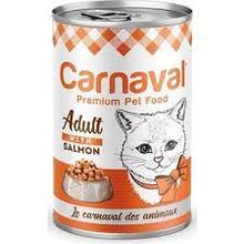 Carnaval Premium Cat Somon Balıklı 24x400 gr Yetişkin Kedi Konservesi