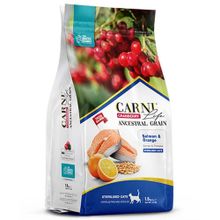 Carni Life Cranberry Somon ve Portakallı Kısırlaştırılmış 1,5 kg Kedi Maması