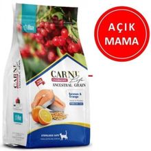 Carni Life Kızılcıklı Somonlu ve Portakallı 1 kg Açık Kısır Kedi Maması