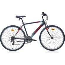 Carraro Active 280 V Fren 21 Vites 28 Jant Siyah Kırmızı 52 Kadro Şehir Bisikleti