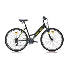 Carraro Active 292 V Fren 21 Vites 28 Jant Siyah Sarı Yeşil 46 Kadro Şehir Bisikleti