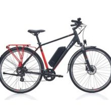 Carraro E Line E Life Siyah Kırmızı 47 Kadro Elektrikli Bisiklet