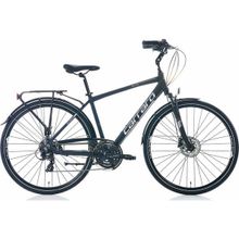 Carraro Elite 706 28 Jant 21 Vites Siyah Gri Şehir Bisikleti