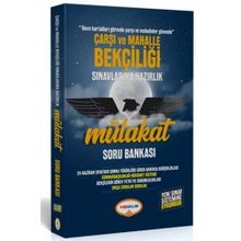 Çarşı Ve Mahalle Bekçiliği Sınavlarına Hazırlık Kartal Soru Bankası Mülakat Soru Bankası - Yediiklim Yayınları