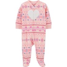 Carter's Pembe Yenidoğan Kız Bebek Polar Uyku Tulumu
