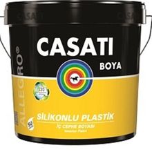Casati Allegro C827 Kum Beji 20 KG Silikonlu Plastik İç Cephe Boyası