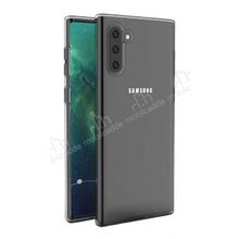 Case Street Samsung Galaxy Note 10 Ultra İnce Şeffaf Silikon Kılıf