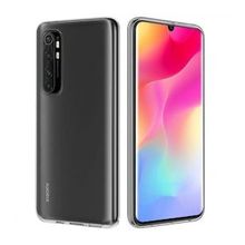 Case Street Xiaomi Mi Note 10 Lite Ultra İnce Şeffaf Silikon Kılıf