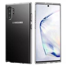 Case StreetSamsung Galaxy Note 10 Plus Ultra İnce Şeffaf Silikon Kılıf
