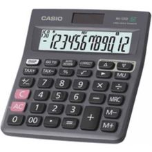Casio 12 Hane Pilli Güneş Enerjili Hesap Makinesi