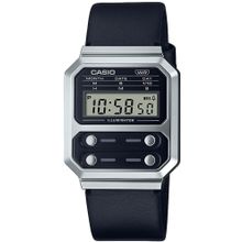 Casio A100WEL-1ADF Erkek Kol Saati Siyah Dijital
