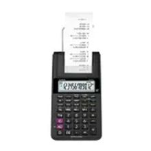 Casio HR-8RC-BK Portable Siyah Şeritli Hesap Makinesi