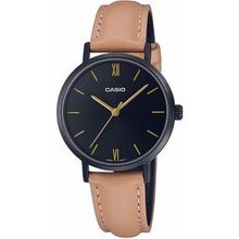 Casio LTP-VT02BL-1AUDF Kadın Saat Kahverengi Kayışlı