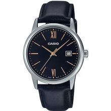 Casio MTP-V002L-1B3UDF Siyah Deri Kordon Erkek Kol Saati