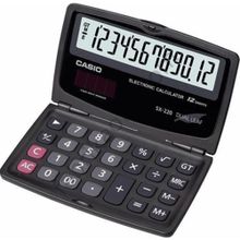 Casio SX-220 Siyah Cep Tipi Hesap Makinesi