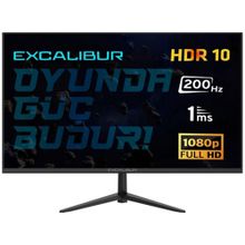 Casper Excalibur M.E238FIF-D 23.8 inç 200Hz 1ms Monitör