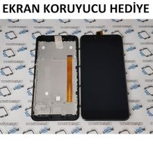 Casper Via M3 Siyah Çıtalı Uyumlu Lcd Ekran Dokunmatik