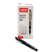Cassa 1453 1.0 MM 10 Adet Siyah İmza Kalemi