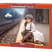 Castorland Orada Büyük Bir Dünya Var 500 Parça Puzzle