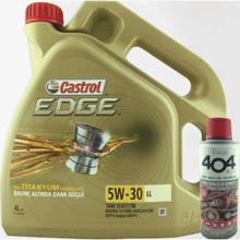 Castrol Edge Ll 5W-30 4 Litre Sentetik Motor Yağı + Yağlayıcı Sprey