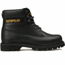 Cat 015M100031 Colorado Siyah Baskılı Deri Erkek Bot