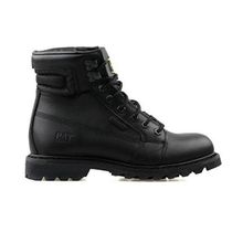 Cat 015M101226 Siyah Overpass Black Deri Erkek Outdoor Botu