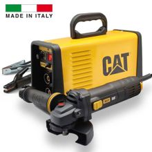 Cat DZ201T 200 Amper TIG LIFT/MMA Çanta Tipi Profesyonel Dijital İnverter Kaynak Makinesi + CAT DX37 Avuç Taşlama Makinesi