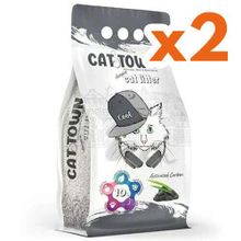 Cat Town Active Carbon 2x10 lt İnce Taneli Kedi Kumu