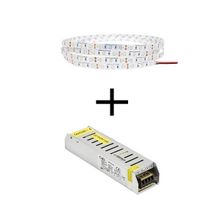 Cata 10 Çipli İç Mekan Gün Işığı 10 mt Şerit Led + 12.5 Amper Led Trafosu