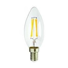 Cata 4w Flamanlı Şeffaf Buji Led Ampul 3200k Günışığı E14 Ct-4066g