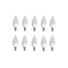 Cata - 7 Watt E14 Duylu Led Mum Ampul - Beyaz Işık - (10 Adet) CATACT4079-B10