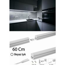 Cata Anahtarlı Mutfak Tezgah 60 cm 220 V Beyaz 6500 K Raf Aydınlatması