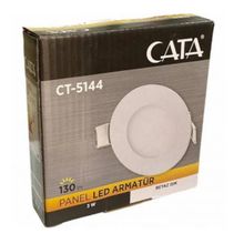 Cata CT 5144 3W Led Spot Armatür Beyaz Işık Alüminyum Kasa 6500k