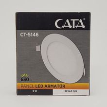 Cata CT-5146 9W Sıva Altı Slim 6500K Beyaz Led Panel