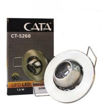 Cata CT-5268A 1.5 W Amber Satin Kasa Led Ufo Spot
