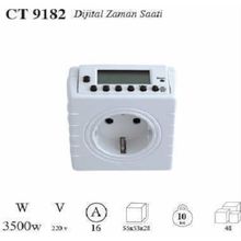 CATA CT-9182 Zaman Ayarlı Dijital Saatli Priz
