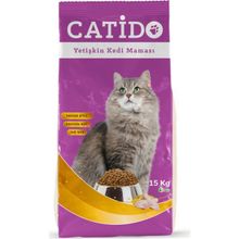 Catido 15 kg Tavuk Etli Tüm Irklar İçin Yetişkin Kuru Kedi Maması