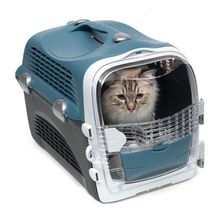 Catit Cabrio 51x33x35 cm Mavi Gri Taşıma Kabı