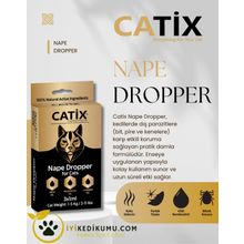 Catix Kedi Ense Bit Pire Kene Deri Bakımı 3x1 ml 1-5 kg Bitkisel Damla