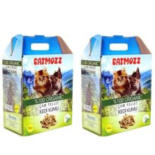 CatMozz 2x10 lt Doğal Organik Çam Peleti Kedi Kumu