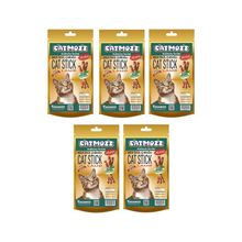 CatMozz 5x10'lu Kuzu Etli Yetişkin Kedi Ödül Çubuğu