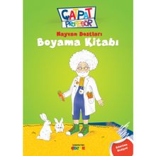 Çatpat Profesör Hayvan Dostları Boyama Kitabı - Hasan Nihat Sütçü