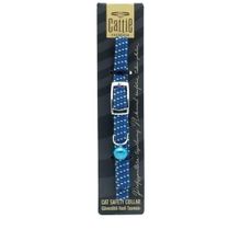 Cattie 1 x 20-30 cm Mavi Lastikli Kedi Boyun Tasması