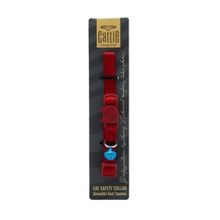 Cattie Kırmızı 1x15-25 cm Güvenlik Tokalı Kedi Boyun Tasması