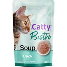 Catty Bistro Ördekli 40 gr Yetişkin Kedi Çorbası